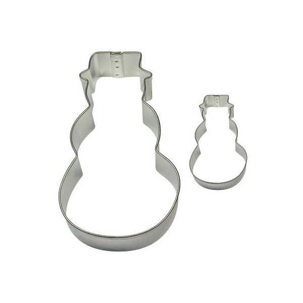 Set de 2 emporte-pièces "Bonhomme de Neige"