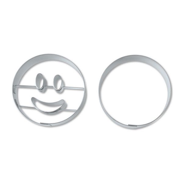 Linzer Cookie Cutter "Smile" - STADTER - Ø 5cm