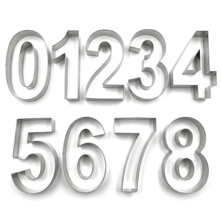 Oversized Cookie / Cake Cutters - NUMBER / LETTER - CS - 25,5cm