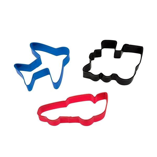 Set de 3 cortadores "Vehículos" - WILTON - 7/8 cm