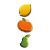 Set de 3 emporte-pièces "Fruits" - Wilton